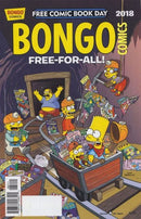 Free Comic Book Day 2018 (Bongo Comics Free-For-All!) Lisa the Clown; Itchy & Scratchy: Mind Over Splatter; Bored Walk; Milhouse: Feets of Fury; Hillbilly Abductshun |  Issue