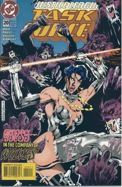 Justice League Task Force Savage Legacy, Down Count |  Issue#20A | Year:1994 | Series: JLA | Pub: DC Comics |