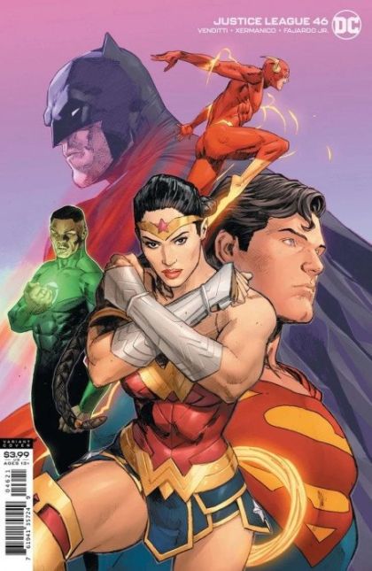 Justice League, Vol. 3 Cold War, Part 3 |  Issue#46B | Year:2020 | Series: Justice League | Pub: DC Comics | Clay Mann Variant
