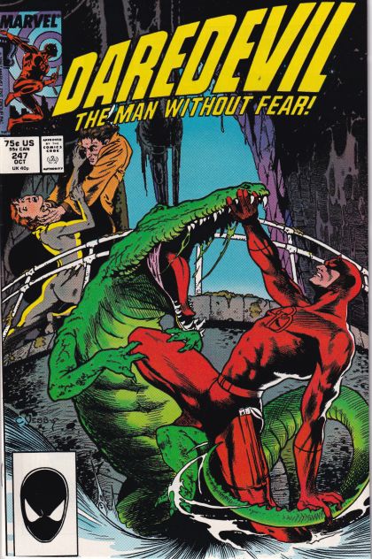 Daredevil, Vol. 1 The Backwards Man |  Issue#247A | Year:1987 | Series: Daredevil | Pub: Marvel Comics | Direct Edition