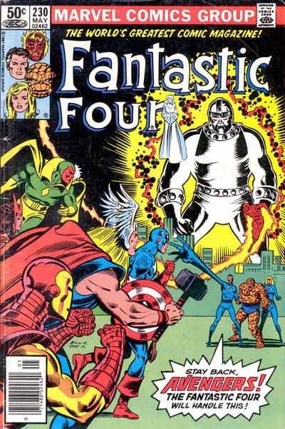 Fantastic Four, Vol. 1 Firefrost And The Ebon Seeker |  Issue#230B | Year:1981 | Series: Fantastic Four | Pub: Marvel Comics | Newsstand Edition