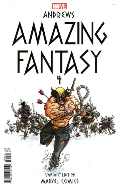 Amazing Fantasy, Vol. 3 Enslaved |  Issue#4B | Year:2021 | Series:  | Pub: Marvel Comics | Variant Kaare Andrews Cover