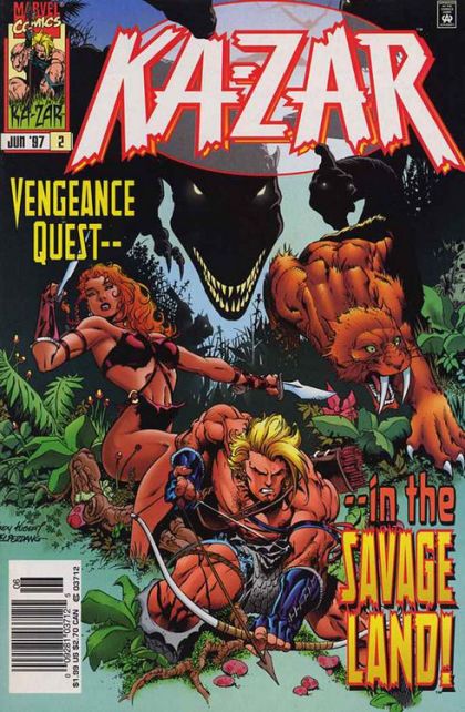 Ka-Zar, Vol. 4 Law Of The Jungle |  Issue#2C | Year:1997 | Series: Ka-Zar | Pub: Marvel Comics | Newsstand Edition
