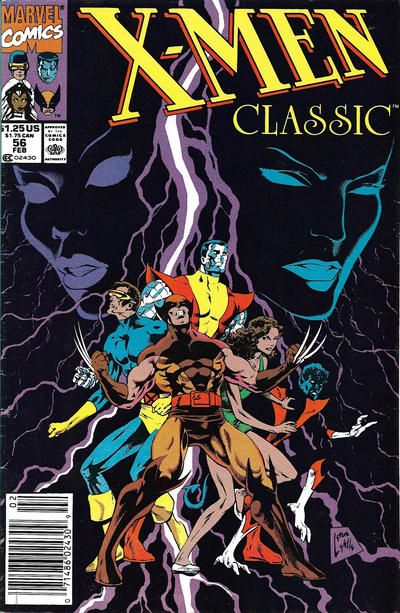 X-Men Classic The Hellfire Gambit |  Issue#56B | Year:1991 | Series: X-Men | Pub: Marvel Comics | Newsstand Edition
