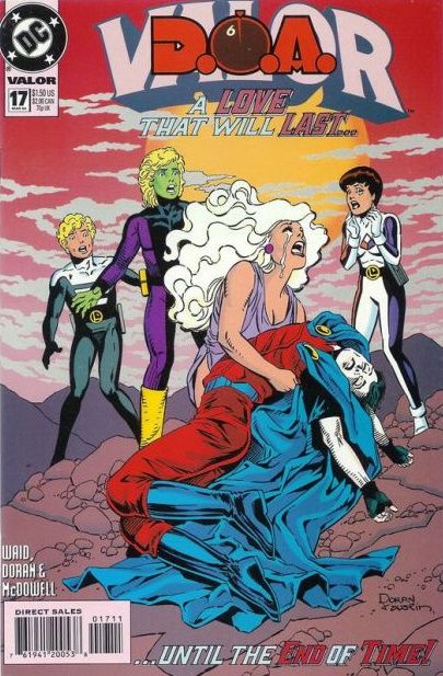 Valor (DC) D.O.A., Part 6: The Tyranny of Time |  Issue#17 | Year:1994 | Series: Legion of Super-Heroes | Pub: DC Comics |