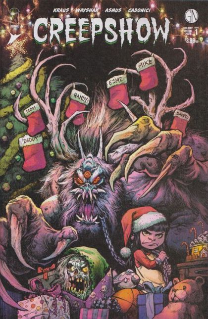 Creepshow Holiday Special 2023 Christmas Man / Package Thieves |  Issue#1B | Year:2023 | Series:  | Pub: Image Comics | Jonathan Wayshak Varaint