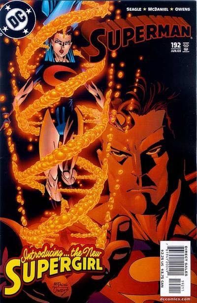 Superman, Vol. 2 Patronymic, Patronymic, Part 1 |  Issue#192A | Year:2003 | Series: Superman | Pub: DC Comics | Direct Edition