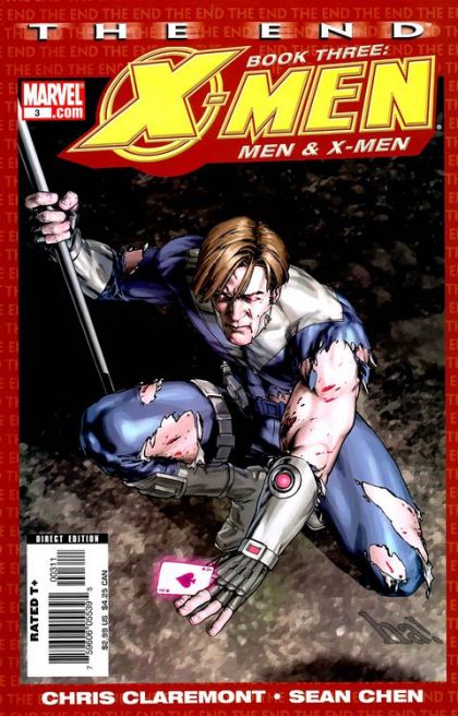 X-Men: The End Book 3: Men and X-Men Men and X-Men, Part Three: Hinge of Fate |  Issue#3 | Year:2006 | Series: X-Men | Pub: Marvel Comics | Direct Edition