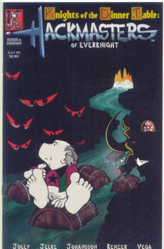 Knights of the Dinner Table: Hackmasters of EverKnight  |  Issue#2 | Year:2000 | Series: Knights Of The Dinner Table | Pub: Kenzer and Company |