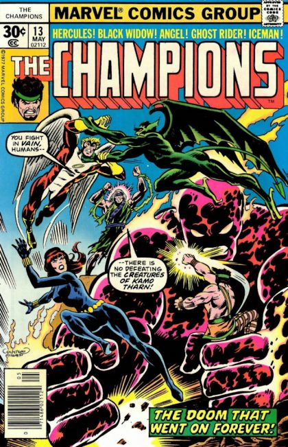 Champions, Vol. 1 (Marvel) The Doom That Went On Forever! |  Issue#13 | Year:1977 | Series:  | Pub: Marvel Comics |