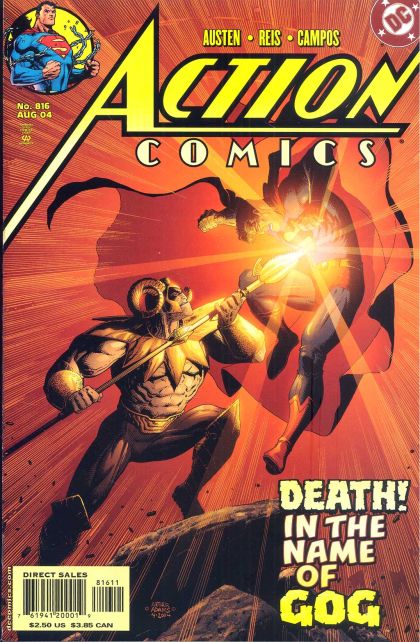 Action Comics, Vol. 1 Superman vs Gog, Part 2: Behold, I Am Against Thee |  Issue#816A | Year:2004 | Series:  | Pub: DC Comics |