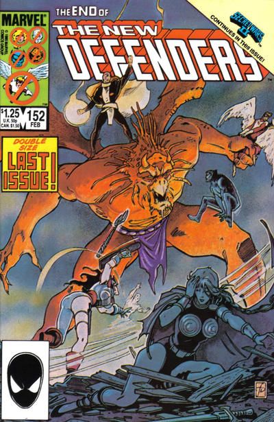 The Defenders, Vol. 1 Secret Wars II - The End of All Songs |  Issue#152A | Year:1985 | Series: Defenders | Pub: Marvel Comics |