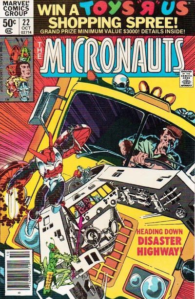 Micronauts, Vol. 1 The Best Darned Burglar in the Whole Wide World |  Issue#22B | Year:1980 | Series: Micronauts | Pub: Marvel Comics | Newsstand Edition