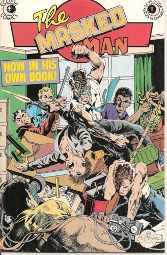 Masked Man The Idol |  Issue#1 | Year:1984 | Series:  | Pub: Eclipse Comics |