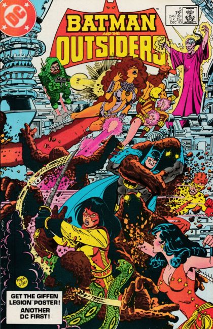 Batman and the Outsiders, Vol. 1 Psimon Says... |  Issue#5A | Year:1983 | Series: Outsiders | Pub: DC Comics | Direct Edition