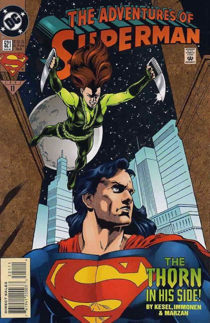 The Adventures of Superman Cold as Ice |  Issue#521A | Year:1995 | Series: Superman | Pub: DC Comics | Direct Edition