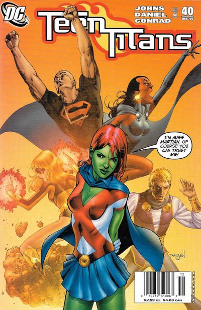 Teen Titans, Vol. 3 Titans Around the World, Part 3 |  Issue#40B | Year:2006 | Series: Teen Titans | Pub: DC Comics | Newsstand Edition