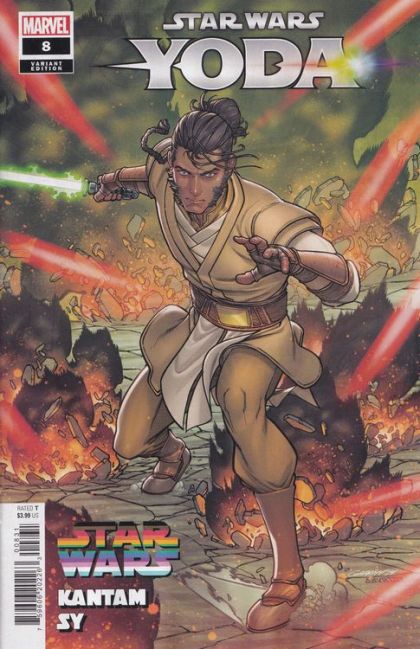 Star Wars: Yoda, Vol. 1  |  Issue#8C | Year:2023 | Series: Star Wars | Pub: Marvel Comics | Javier Garron Variant