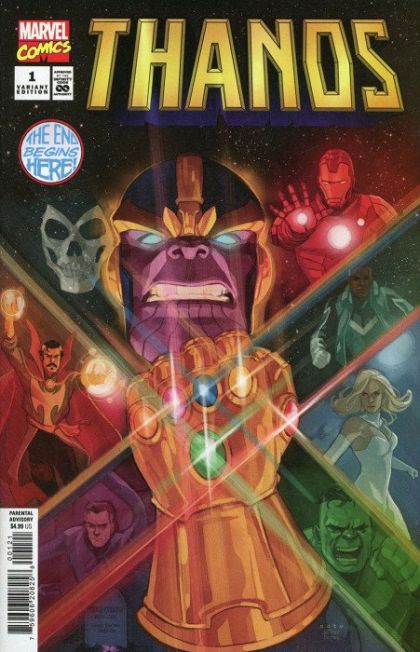 Thanos, Vol. 4 Return of the Mad Titan |  Issue#1B | Year:2023 | Series:  | Pub: Marvel Comics | Phil Noto Homage Variant