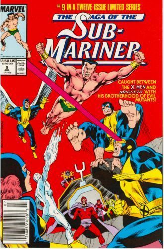 The Saga of the Sub-Mariner Rendezvous With Destiny |  Issue#9 | Year:1989 | Series: Sub-Mariner | Pub: Marvel Comics |