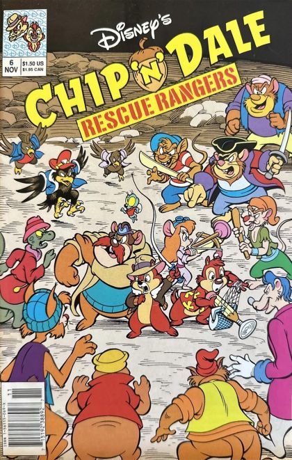 Chip 'n' Dale: Rescue Rangers, Vol. 1 King of the Beasts Caper, Part 4: The Conquest of the King! |  Issue