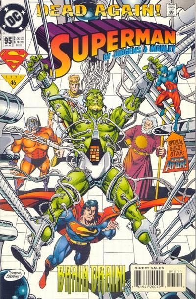 Superman, Vol. 2 The Zero Effect |  Issue#95A | Year:1994 | Series: Superman | Pub: DC Comics | Direct Edition