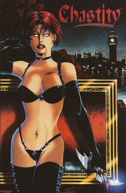 Chastity: Theatre of Pain Theatre of Pain Act 2 |  Issue#2A | Year:1997 | Series:  | Pub: Chaos! Comics | Justiniano Standard Cover