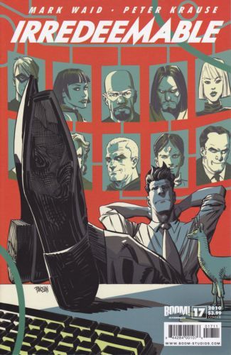 Irredeemable  |  Issue#17B | Year:2010 | Series:  | Pub: Boom! Studios | Cover B Dan Panosian