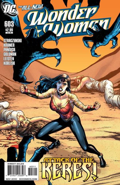 Wonder Woman, Vol. 1 The Odyssey, Part Three: Keres |  Issue#603A | Year:2010 | Series: Wonder Woman | Pub: DC Comics | Don Kramer Regular