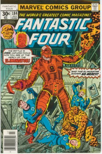 Fantastic Four, Vol. 1 Aftermath: The Eliminator |  Issue#184B | Year:1977 | Series: Fantastic Four | Pub: Marvel Comics | Newsstand Edition