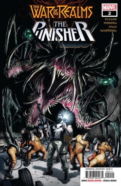 War of the Realms: Punisher, Vol. 1 War of the Realms - Two |  Issue#2A | Year:2019 | Series:  | Pub: Marvel Comics | Regular Juan Ferreyra Cover
