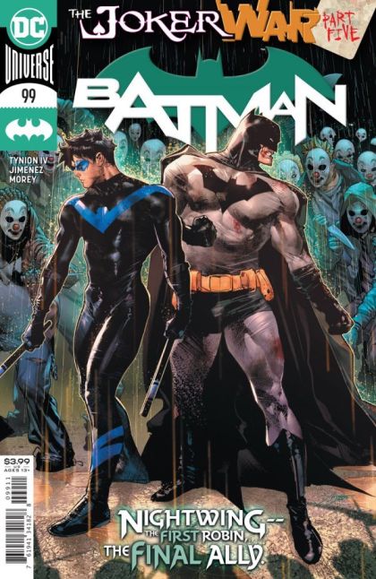 Batman, Vol. 3 Joker War  |  Issue#99A | Year:2020 | Series: Batman | Pub: DC Comics | Jorge Jiménez Regular