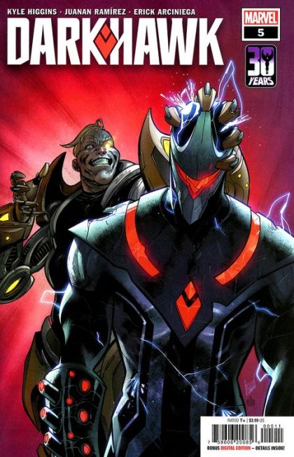 Darkhawk, Vol. 2  |  Issue#5A | Year:2022 | Series:  | Pub: Marvel Comics | Regular Juanan Ramirez Cover