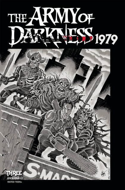 The Army Of Darkness: 1979  |  Issue#3O | Year:2021 | Series:  | Pub: Dynamite Entertainment | Teenage Mutant Ninja Turtles Homage