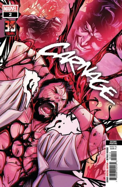 Carnage, Vol. 3 Transformation |  Issue#2G | Year:2022 | Series:  | Pub: Marvel Comics | 2nd Printing Francesco Manna