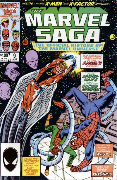The Marvel Saga Book IX: Look to the Skies |  Issue#9A | Year:1986 | Series:  | Pub: Marvel Comics | Direct Edition