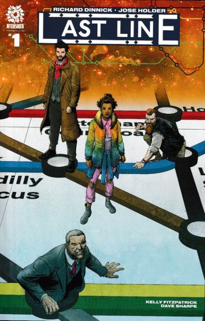 Last Line One Under |  Issue#1A | Year:2022 | Series:  | Pub: AfterShock Comics | Regular Andy Clarke Cover