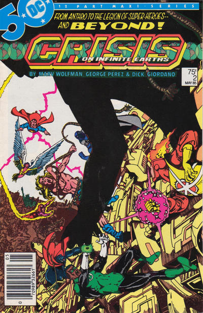 Crisis On Infinite Earths Crisis On Infinite Earths - Time and Time Again! |  Issue#2B | Year:1985 | Series: Crisis on Infinite Earths | Pub: DC Comics |