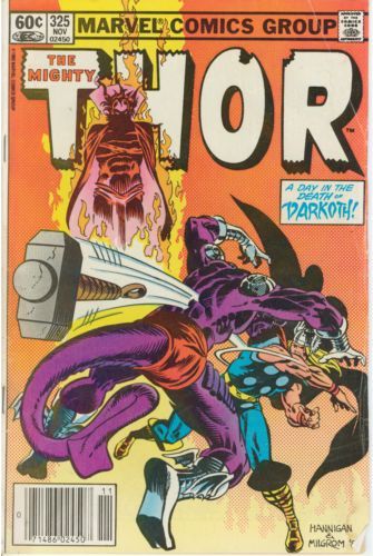 Thor, Vol. 1 A Deal With Darkoth |  Issue#325B | Year:1982 | Series: Thor | Pub: Marvel Comics | Newsstand Edition