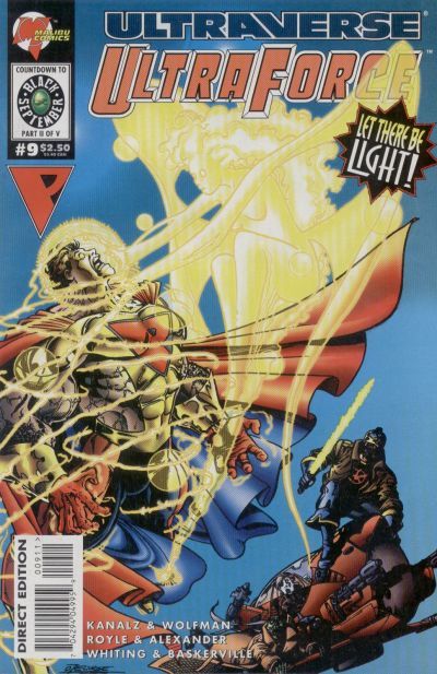 Ultraforce, Vol. 1 Let There Be Light |  Issue#9 | Year:1995 | Series:  | Pub: Malibu Comics |