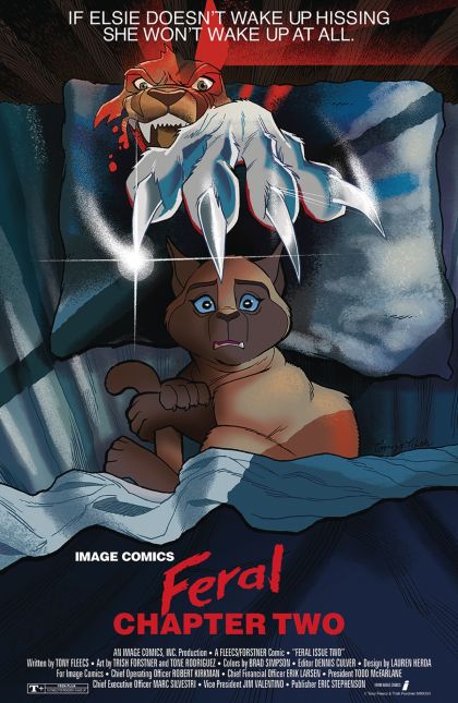 Feral At First We Thought We Were Safe From It |  Issue#2B | Year:2024 | Series:  | Pub: Image Comics | Trish Forstner Variant