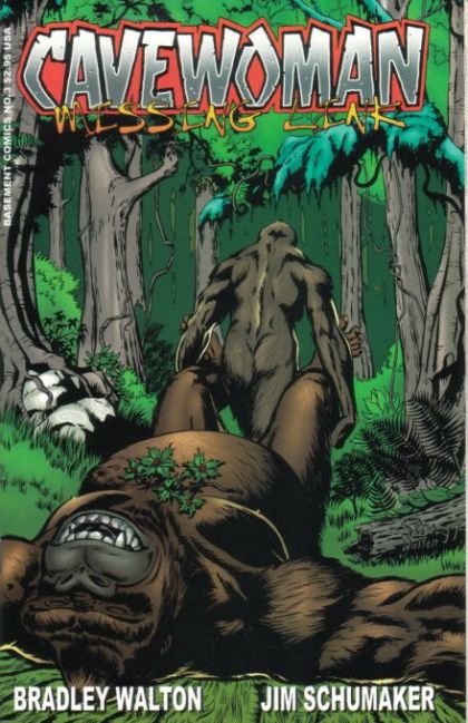 Cavewoman: Missing Link  |  Issue#3 | Year:1998 | Series:  | Pub: Basement Comics / Amryl Ent. |