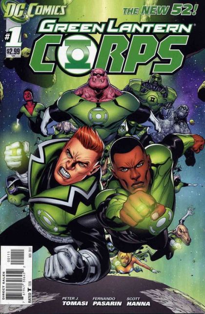 Green Lantern Corps, Vol. 2 Triumph of the Will |  Issue#1A | Year:2011 | Series: Green Lantern | Pub: DC Comics | Doug Mahnke Regular