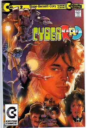 Cyberrad, Vol. 1  |  Issue#2A | Year:1991 | Series: Cyberrad | Pub: Continuity Comics | Direct Edition
