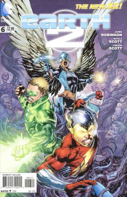 Earth 2 End Times |  Issue#6A | Year:2012 | Series:  | Pub: DC Comics | Ivan Reis Regular Cover