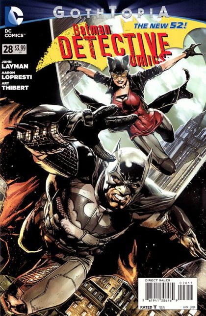 Detective Comics, Vol. 2 Gothtopia - Part 2: The Maddening Crowd |  Issue#28A | Year:2014 | Series: Batman | Pub: DC Comics | Jason Fabok Regular Cover