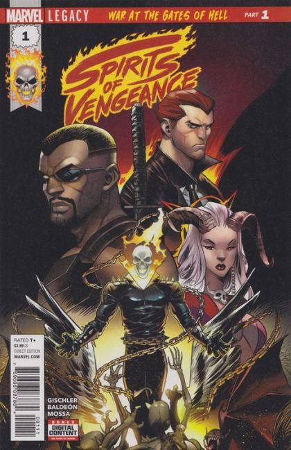 Spirits of Vengeance, Vol. 1 War at the Gates of Hell, Part 1 |  Issue#1A | Year:2017 | Series:  | Pub: Marvel Comics | Regular Dan Mora Cover