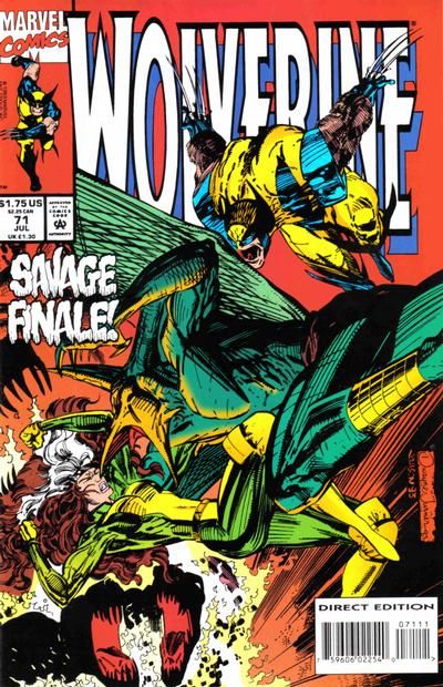 Wolverine, Vol. 2 Triassic Park |  Issue#71A | Year:1993 | Series: Wolverine | Pub: Marvel Comics |