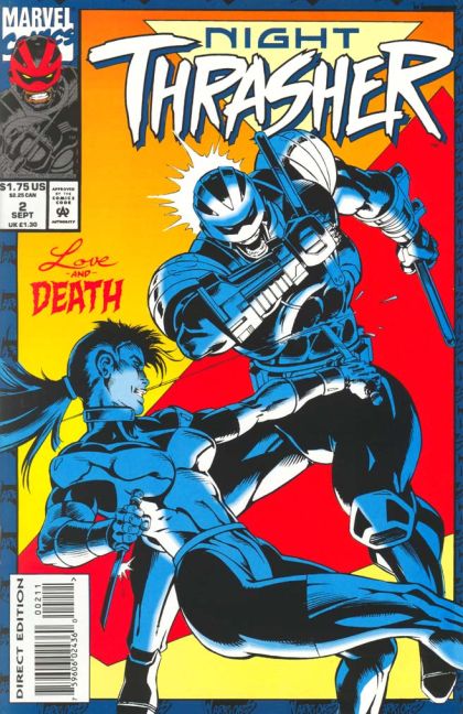 Night Thrasher, Vol. 1 Between Truth and Trust |  Issue#2A | Year:1993 | Series:  | Pub: Marvel Comics | Direct Edition