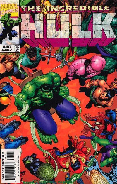 The Incredible Hulk, Vol. 1 The Lone and Level Sands |  Issue#467A | Year:1998 | Series: Hulk | Pub: Marvel Comics |